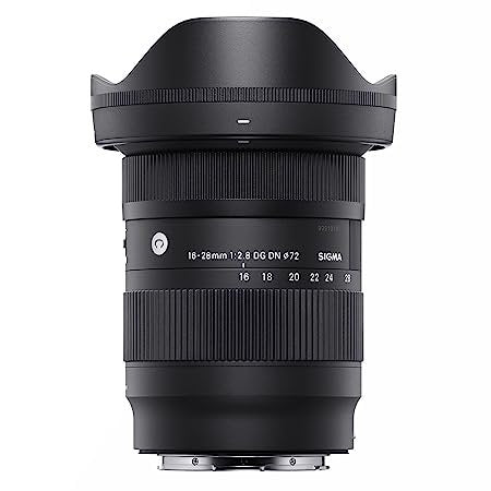 Sigma 16-28mm f/2.8 DG DN Contemporary Lens for Sony E Mount Full-Frame Mirrorless Cameras (Black) - cambuy-lives Sigma 16-28mm f/2.8 DG DN Contemporary Lens for Sony E Mount Full-Frame Mirrorless Cameras (Black) - cambuy-lives